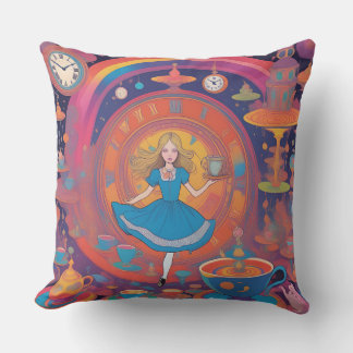 Coussin C'est le Tea Time Alice