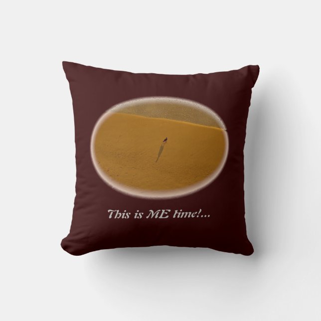 Coussin C'est mon moment !... (Recto)