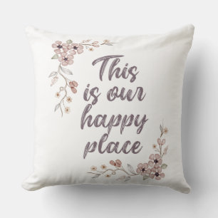 Coussin C'Est Notre Poster De Place Heureuse