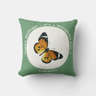 Coussin C'est un Tigre ordinaire / Parti des papillons de