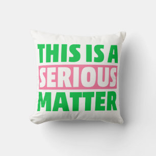 Coussin C'est une affaire sérieuse AKA 1908