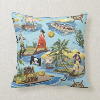 Coussin C'est une peinture sur la vie d'un pirate par styl