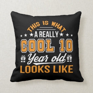 Coussin C'est vraiment cool des ressembler de 10 années 