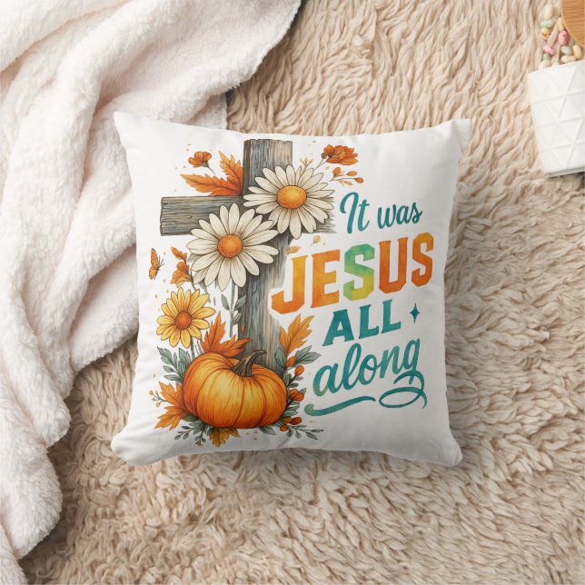 Coussin C'Était Jésus... (Couverture)