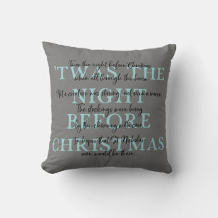 Coussin C'Était La Nuit Avant Noël