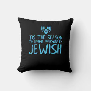 Coussin Cette Saison Pour Tout Le Monde Je Suis Juif Drôle