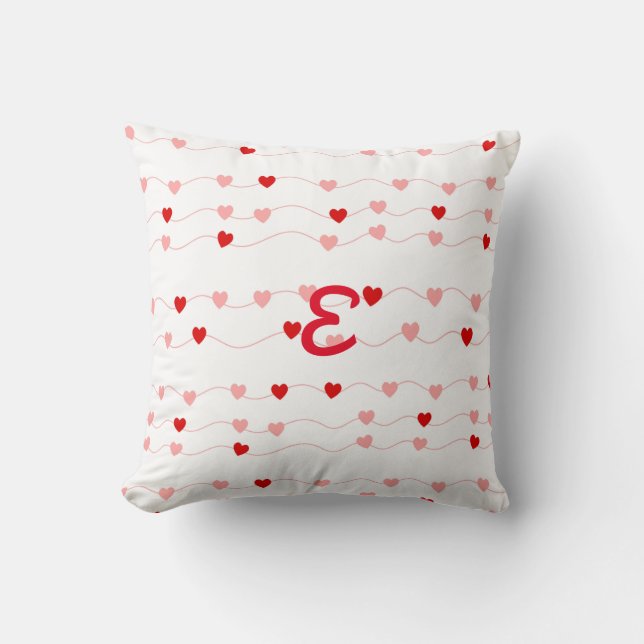 COUSSIN CHAÎNE DES COEURS (Recto)