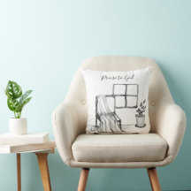 Chaise de méditation près de la fenêtre avec plant