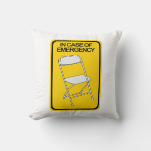 Coussin Chaise pliante En coque d'urgence