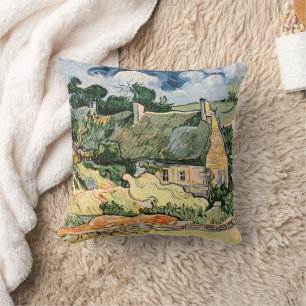 Coussin Chalets à Cordeville Vincent van Gogh