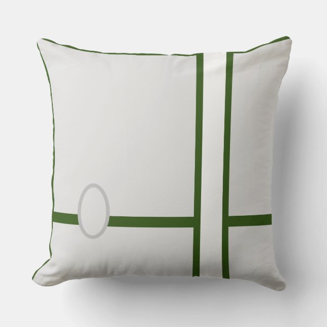 Coussin Chambre BébéCUTE_lightGRIS, VERT, GRIS, RMDESIGNFL (Recto)