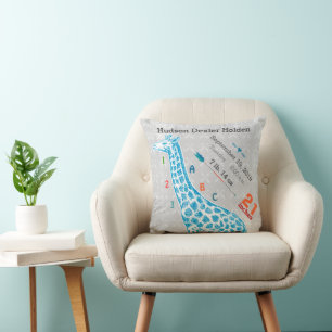 Coussin Chambre de garçon bébé naissance statistiques gira