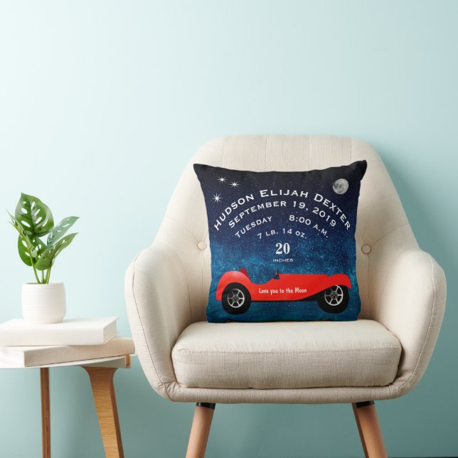 Coussin Chambre de garçons Amour de voiture classique jusq (Chaise)