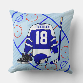 Coussin Chambre de hockey sur glace pour enfants et collec