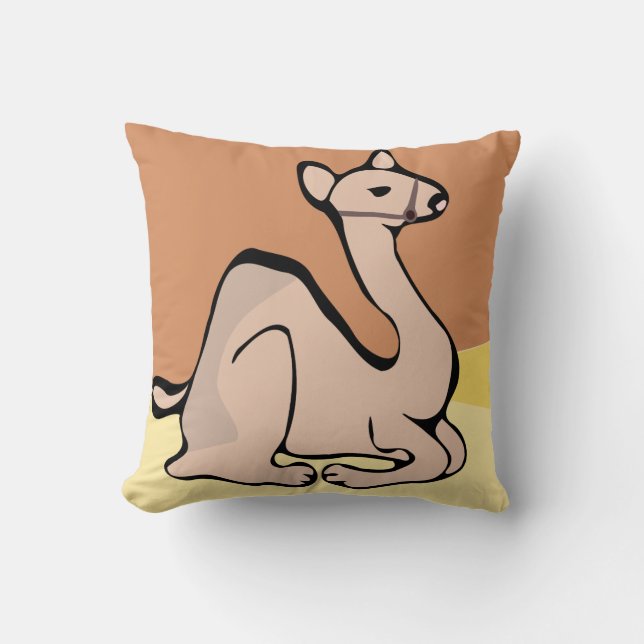Coussin Chameau (Recto)