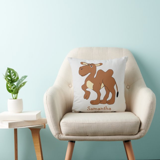 Coussin Chameau de Bactriane Personnalisé (Chaise)