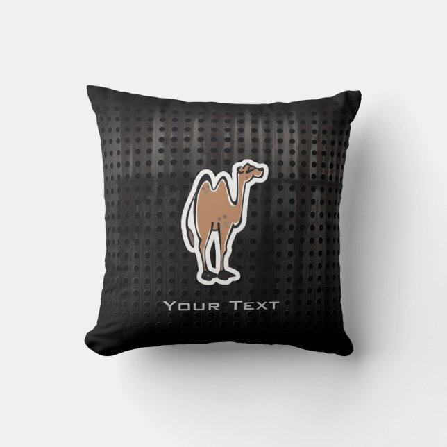 Coussin Chameau mignon ; Cool (Recto)