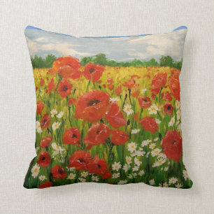 Coussin Champ de carreau de joie