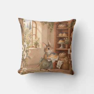 Coussin Champ de graines de pavot Souris de campagne Boula