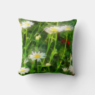 Coussin Champ de Marguerites