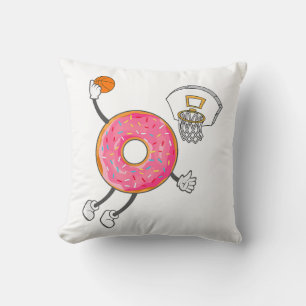 Coussin Champ de nourriture Dunking Donut Hole