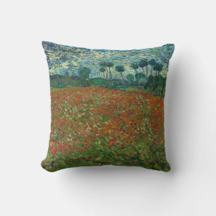 Coussin Champ de pavot - Vincent van Gogh