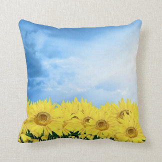 Coussin Champ des tournesols