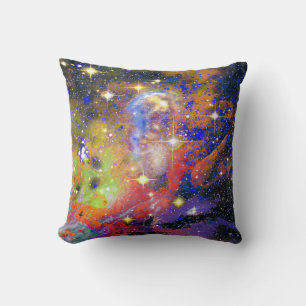 Coussin Champ d'étoiles luisantes