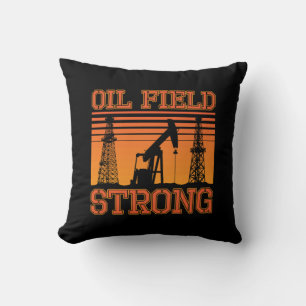 Coussin Champ pétrolifère de houille Terrain pétrolier sol
