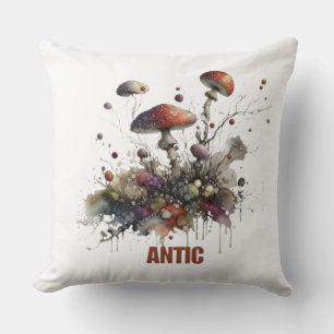 Coussin Champignon antique