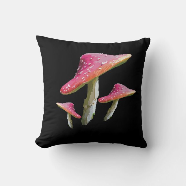 Coussin Champignons (Recto)