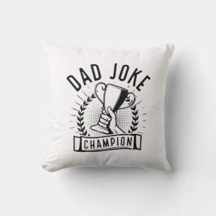 Coussin Champion de la farce papa