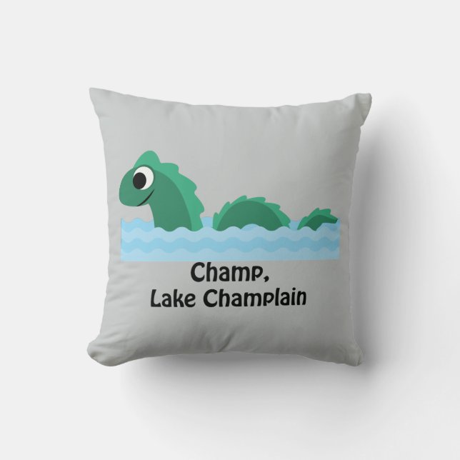 Coussin Champion, lac Champlain (Recto)