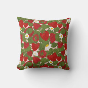 Coussin Champs de fraises