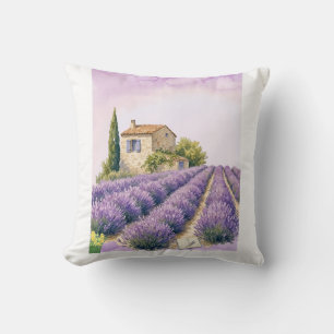 Coussin Champs de lavande en Provence