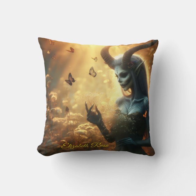 Coussin Champs de Papillons (Recto)