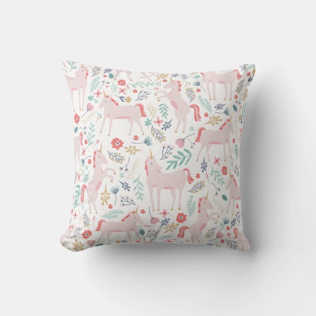 Coussin Champs Unicorne (Recto)