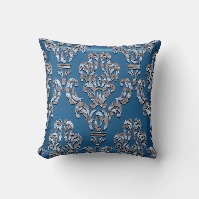 Coussin Chancellerie Miliscent Damask Jeu d'oreiller (Recto)