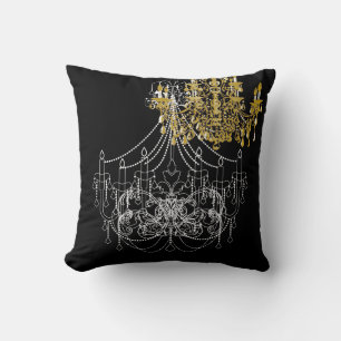 Coussin Chandeliers PixDezines/do-it-yourself couleur