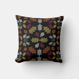 Coussin Changement saisonnier automne feuilles tombées
