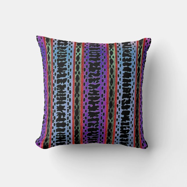 Coussin Changer la couleur du papier peint des années 1960 (Recto)