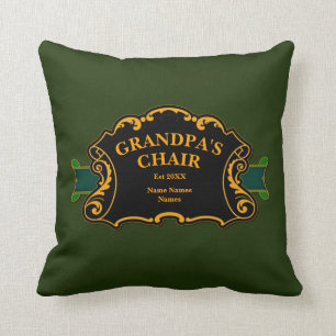 Coussin Changer tous les noms Ceci est la Chaise de grand-