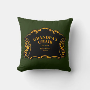 Coussin Changer tous les noms Ceci est le fauteuil de Gran