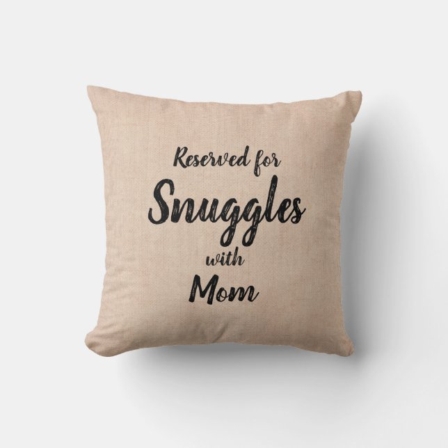 Coussin Changer tout le texte Ajouter un nom réservé éping (Recto)