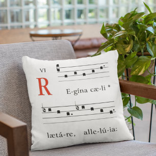 Coussin Chant grégorien musique classique catholique
