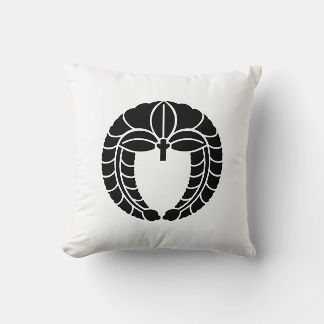 Coussin Chanter la glycine (Recto)