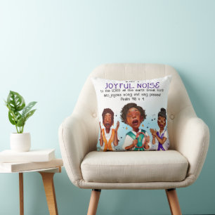 Coussin Chanteurs afro-américains Écriture