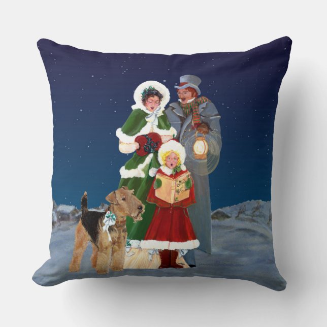 Coussin Chants de Noël (Recto)