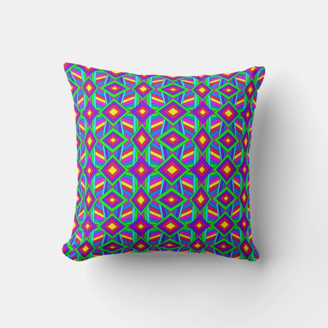 Coussin Chaos coloré 13 (Recto)