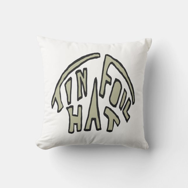 Coussin Chapeau en Papier Aluminium (Recto)